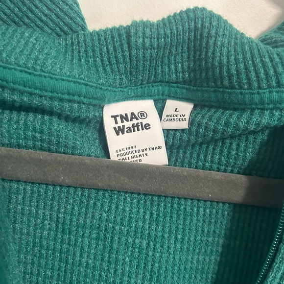 Green TNA Aritztia zip up - Picture 2 of 3